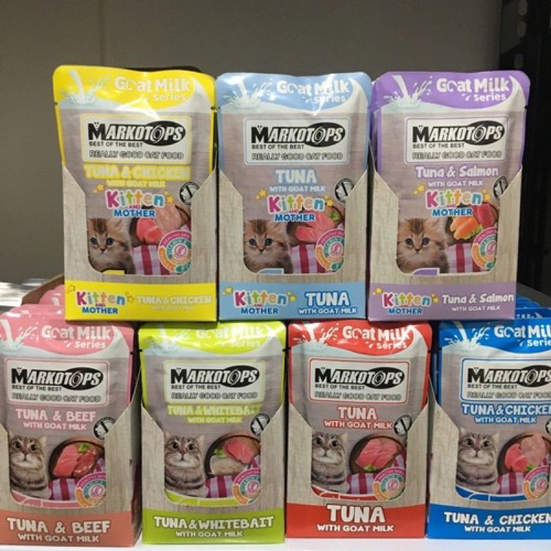 MARKOTOPS SACHET / WET FOOD KUCING