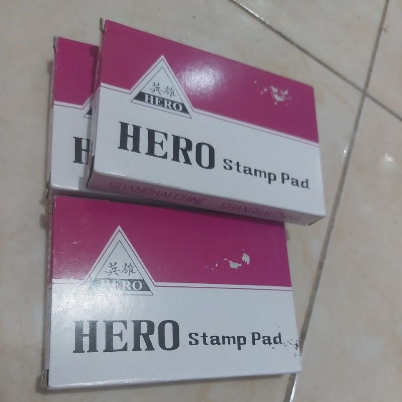 

BANTALAN STEMPEL/ STAMP PAD HERO/ TEMPAT BANTALAN STEMPEL