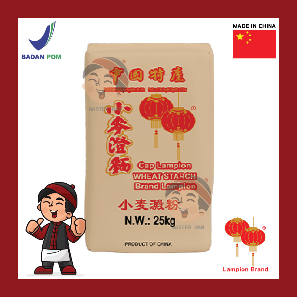 

Brand Lampion Teng Mien / Pati Gandum / Wheat Stach Repack 1kg