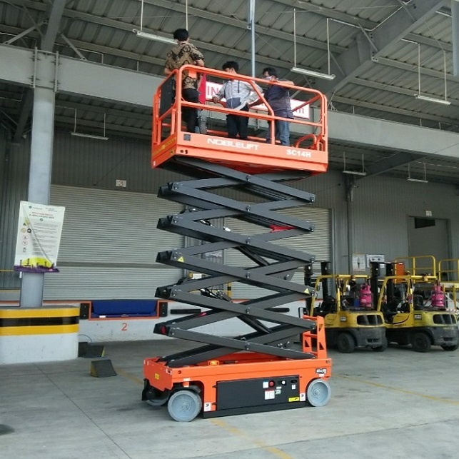 Scissor Lift 14 Meter Dalton / Scissor Lift Electric 14 M dalton