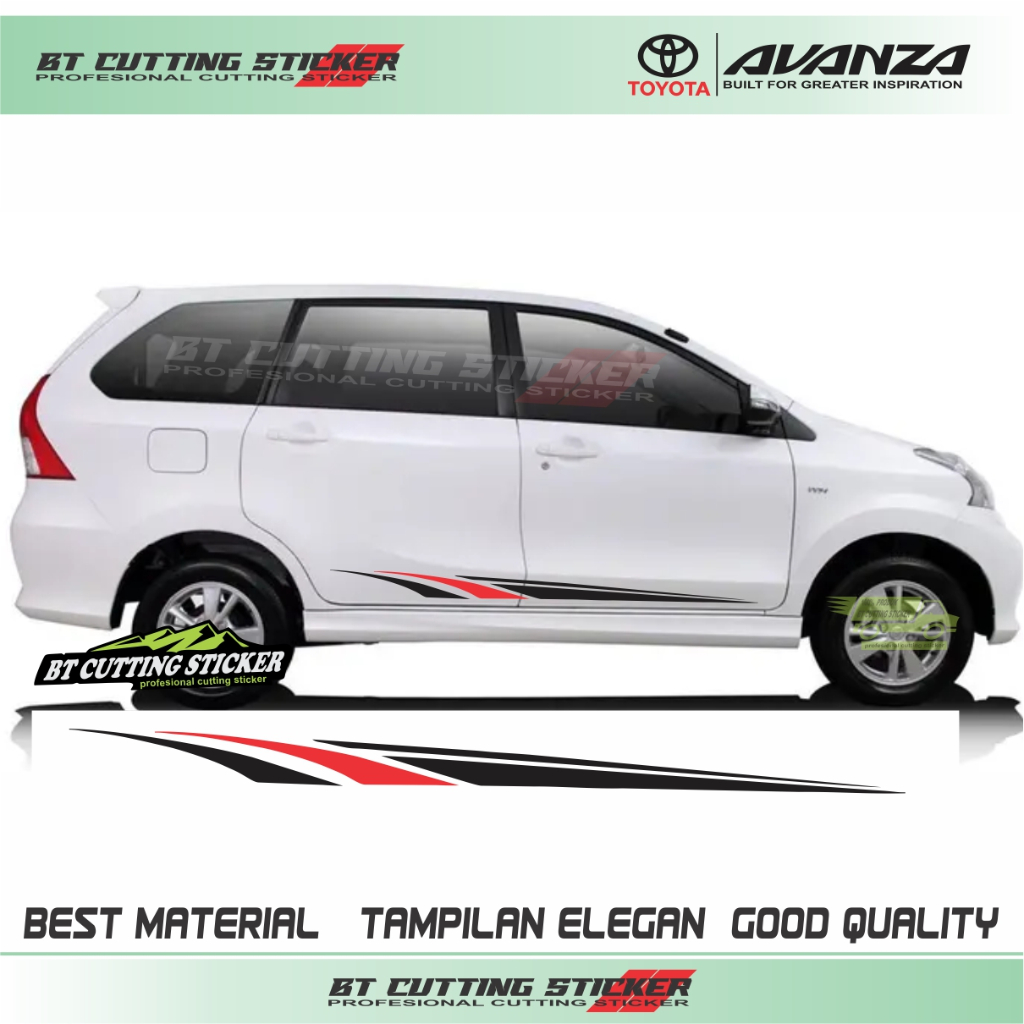 stiker avanza striping avanza sticker variasi toyota avanza stiker avanza