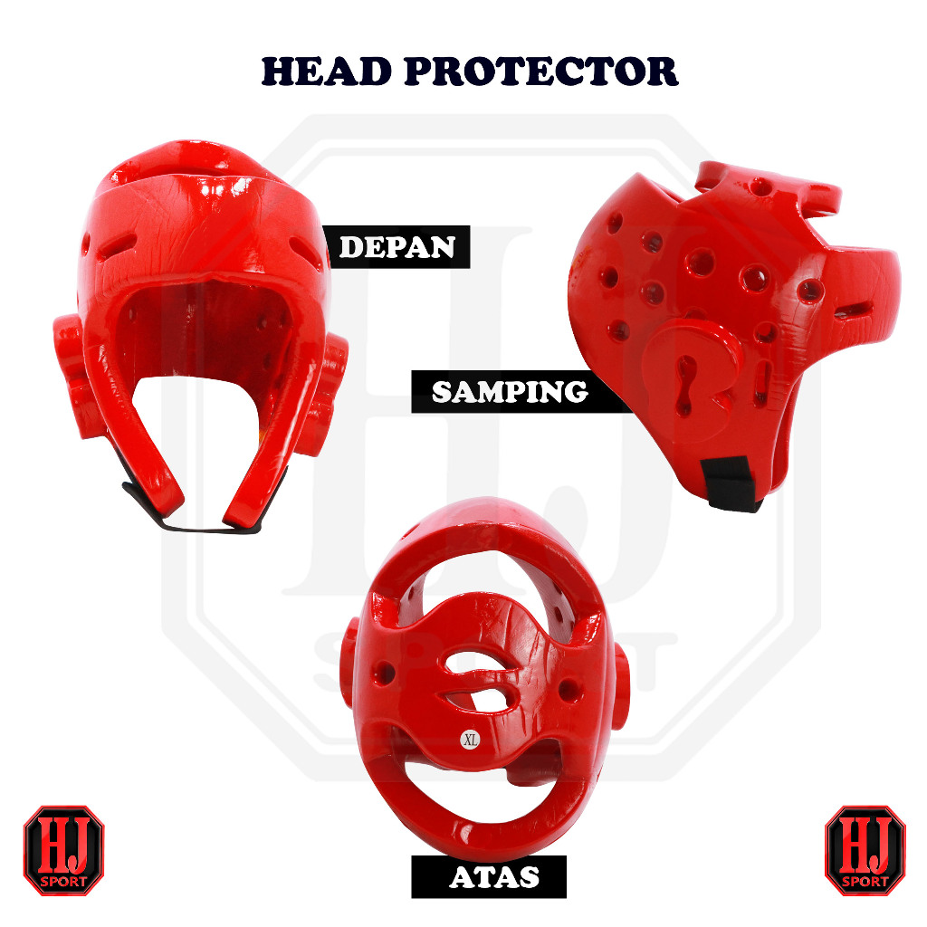 PELINDUNG KEPALA TAEKWONDO / HEADGUARD PROTECTOR TAEKWONDO