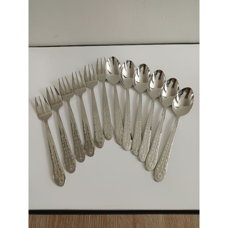 Saint James Tea spoon & fork