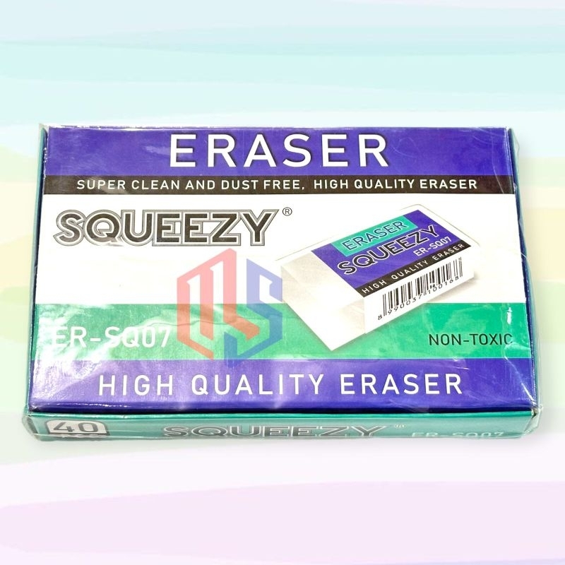 

Penghapus / Eraser Squeezy Putih Kecil SQ-06 & SQ-07