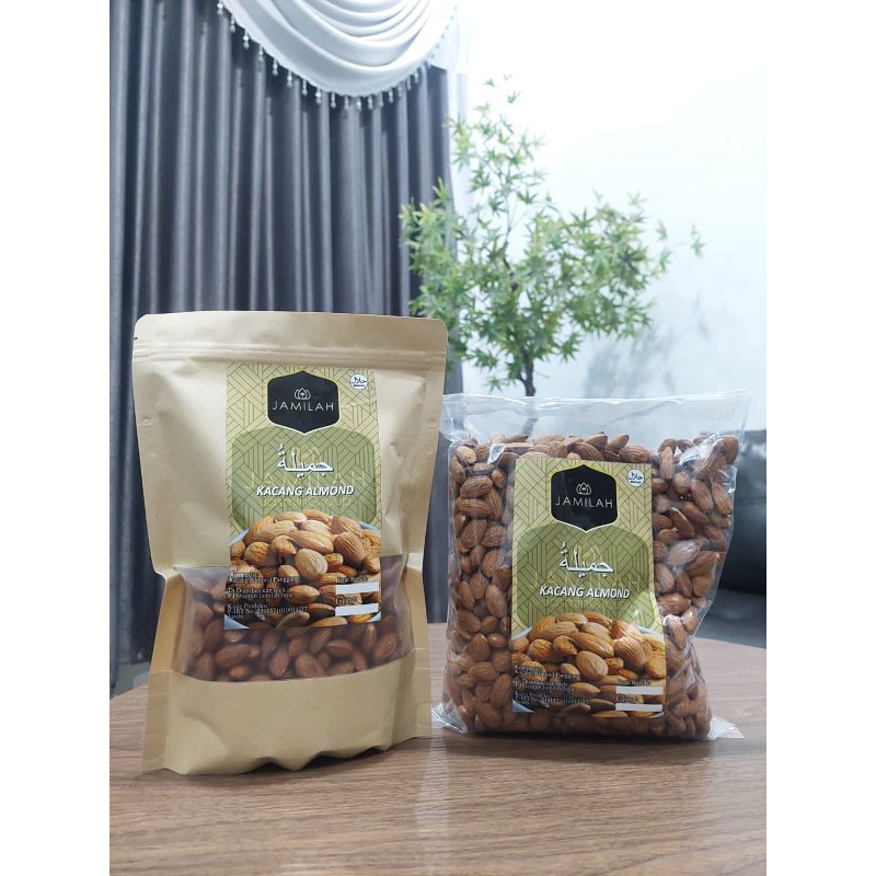 

Kacang Almond Premium Kupas Panggang 1 kg