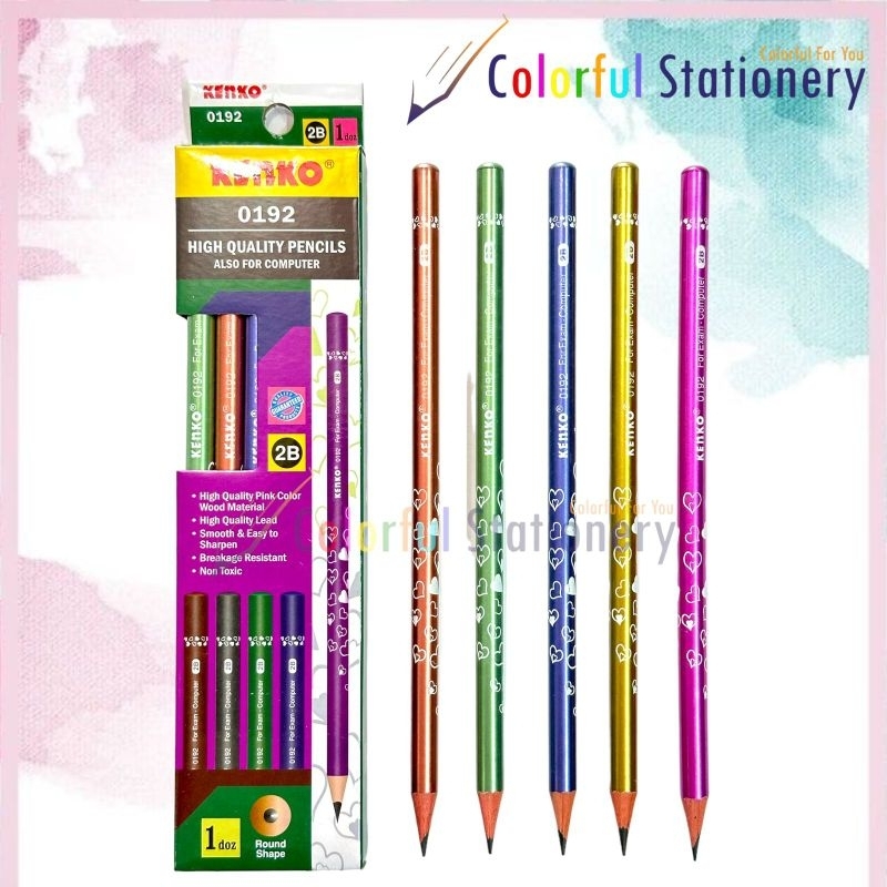 

Pensil 2B Kenko Motif Batik 0192 (12Pcs)