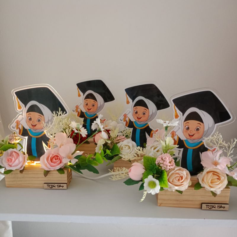 Akrilik Wisuda, plakat akrilik, hadiah Wisuda, bulet wisuda