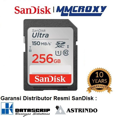 SanDisk Ultra SDXC Card class 10 256GB - SDCard 256GB
