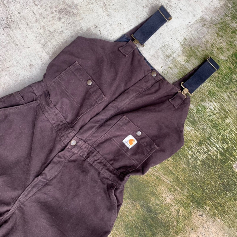 Carhartt overall double knee work WR027-DKB original