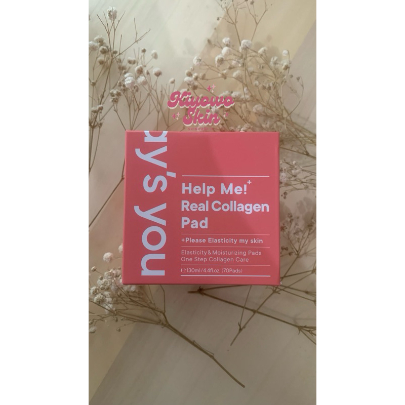 One days you real collagen pad