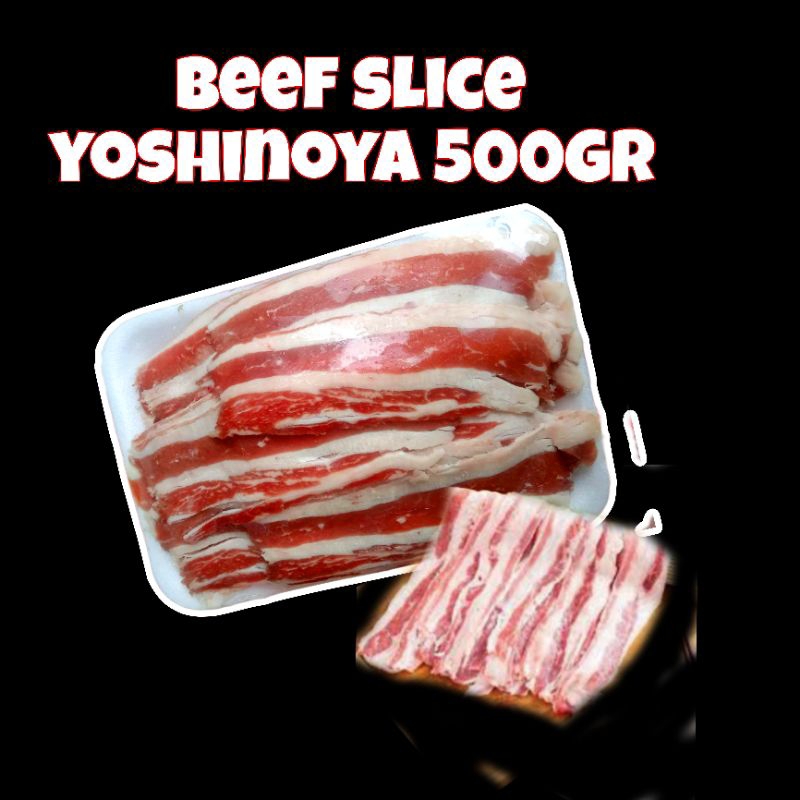 

beef slice yoshinoya 500g