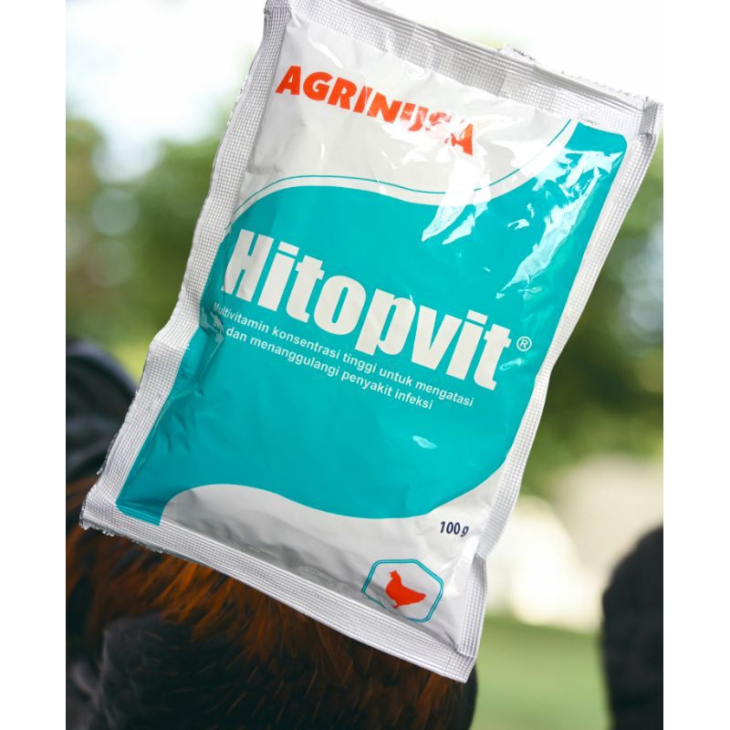 Vitamin Unggas Konsentrasi Tinggi HITOPVIT 100 gr Agrinusa
