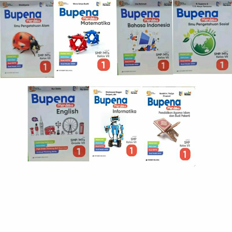 

Kurikulum Merdeka Bupena Kelas 7 SMP/Mi Penerbit Erlangga