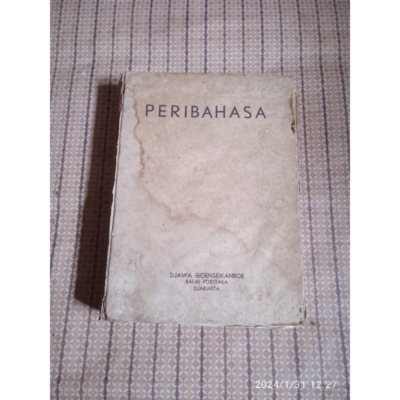 buku peribahasa - K St Pamoentjak Balai Poestaka