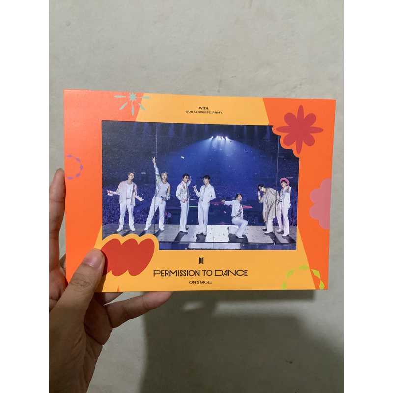 Photo frame BTS PTD Permission To Dance US Digicode photoframe bangtan sharing ptd