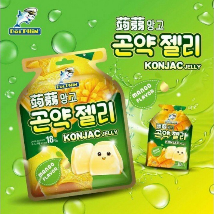 

Dolphin Konjac Jelly Mango 300gr