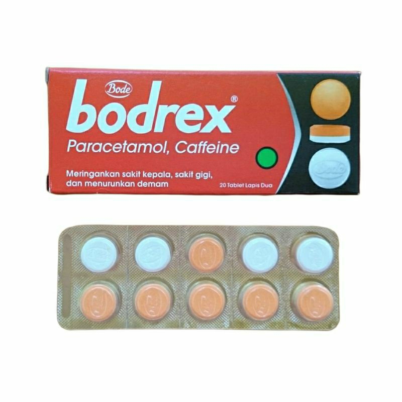 BODREX TABLET obat sakit Kepala'sakit Gigi'Demam