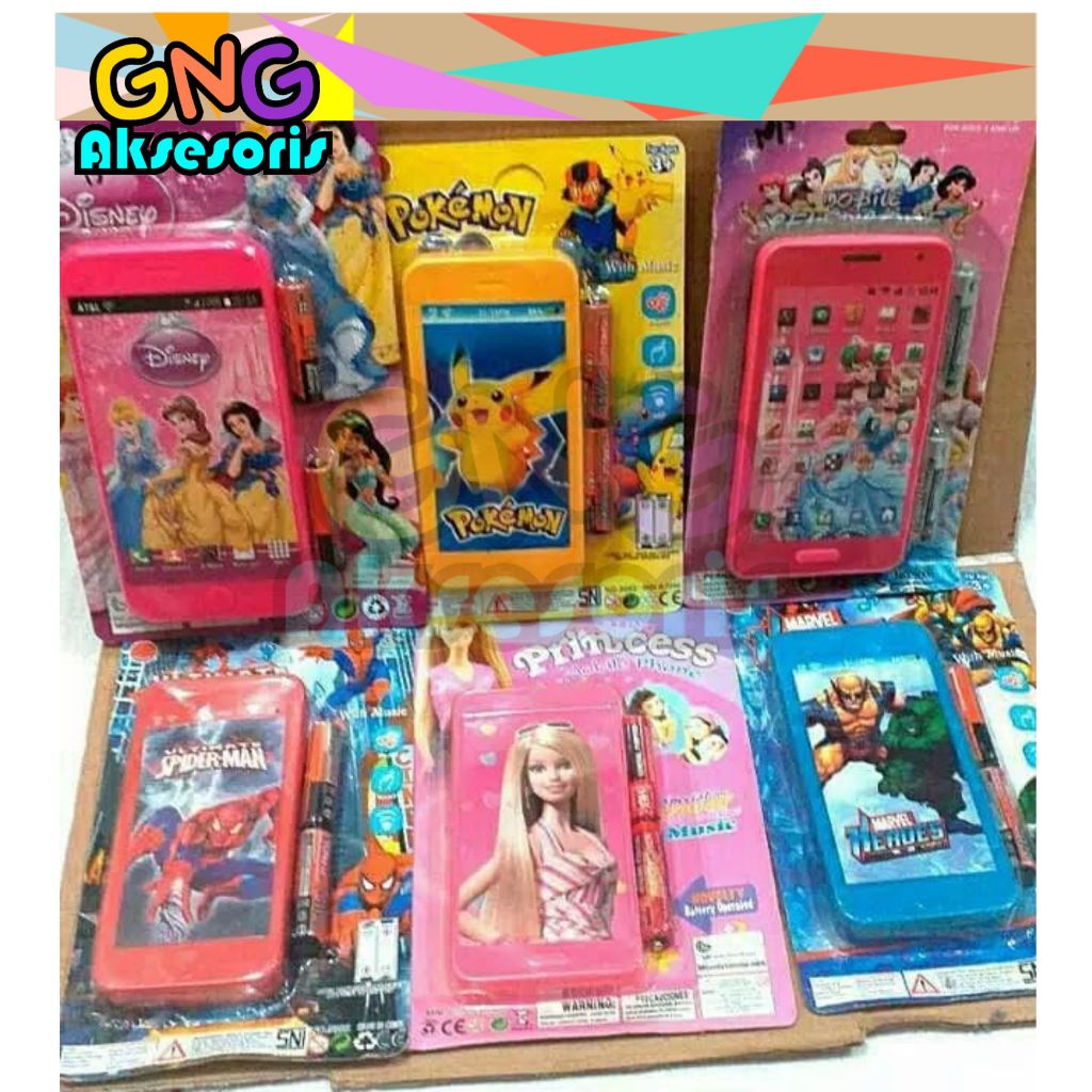 MAINAN HP/ MAINAN HANDPHONE ANDROID ANAK