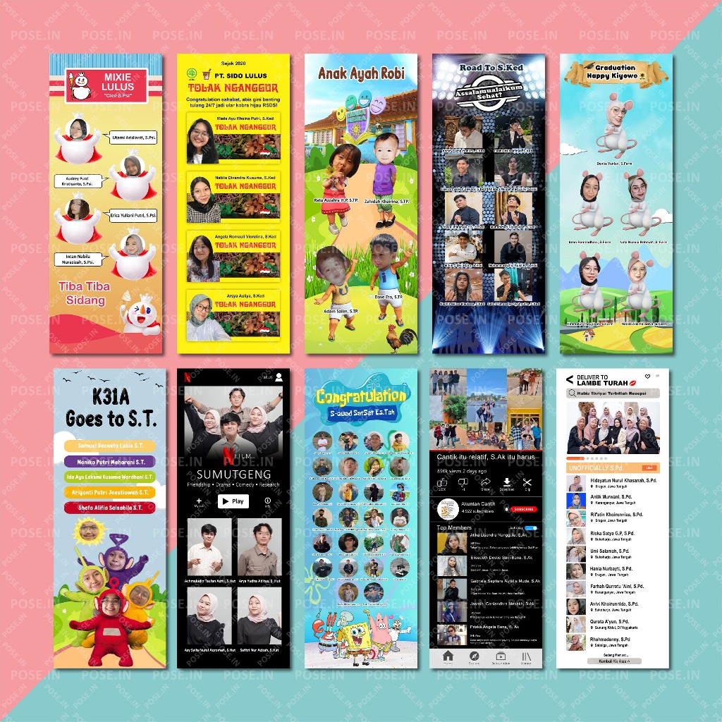 JASA DESAIN BANNER WISUDA KOMPRE