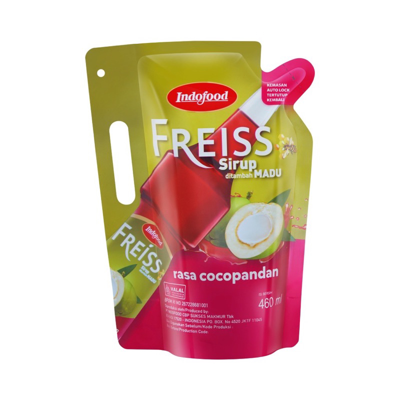 

INDOFOOD FREISS SIRUP MADU COCOPANDAN