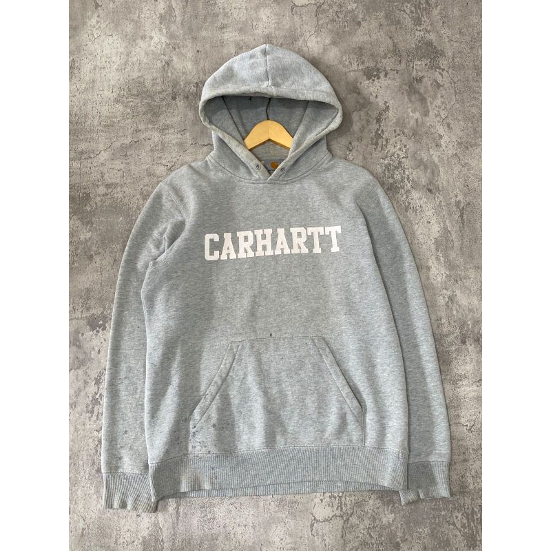 jaket Hoodie carhart abu abu sz M