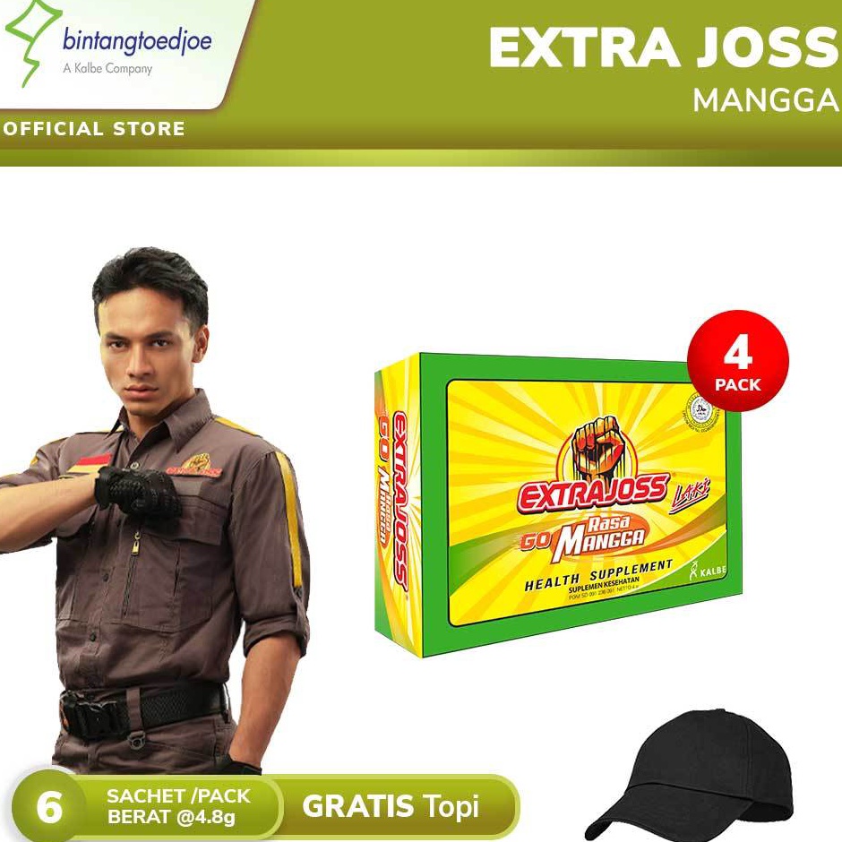 

Harga Terbaik IdDd2D7 Extra Joss Mangga 4 Pack 24 sachet