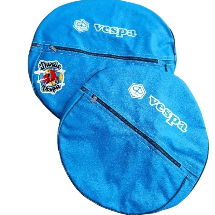 sarung ban vespa cover ban vespa biru ring 8 ring 10 vespa vbb vnb bajaj sprint super