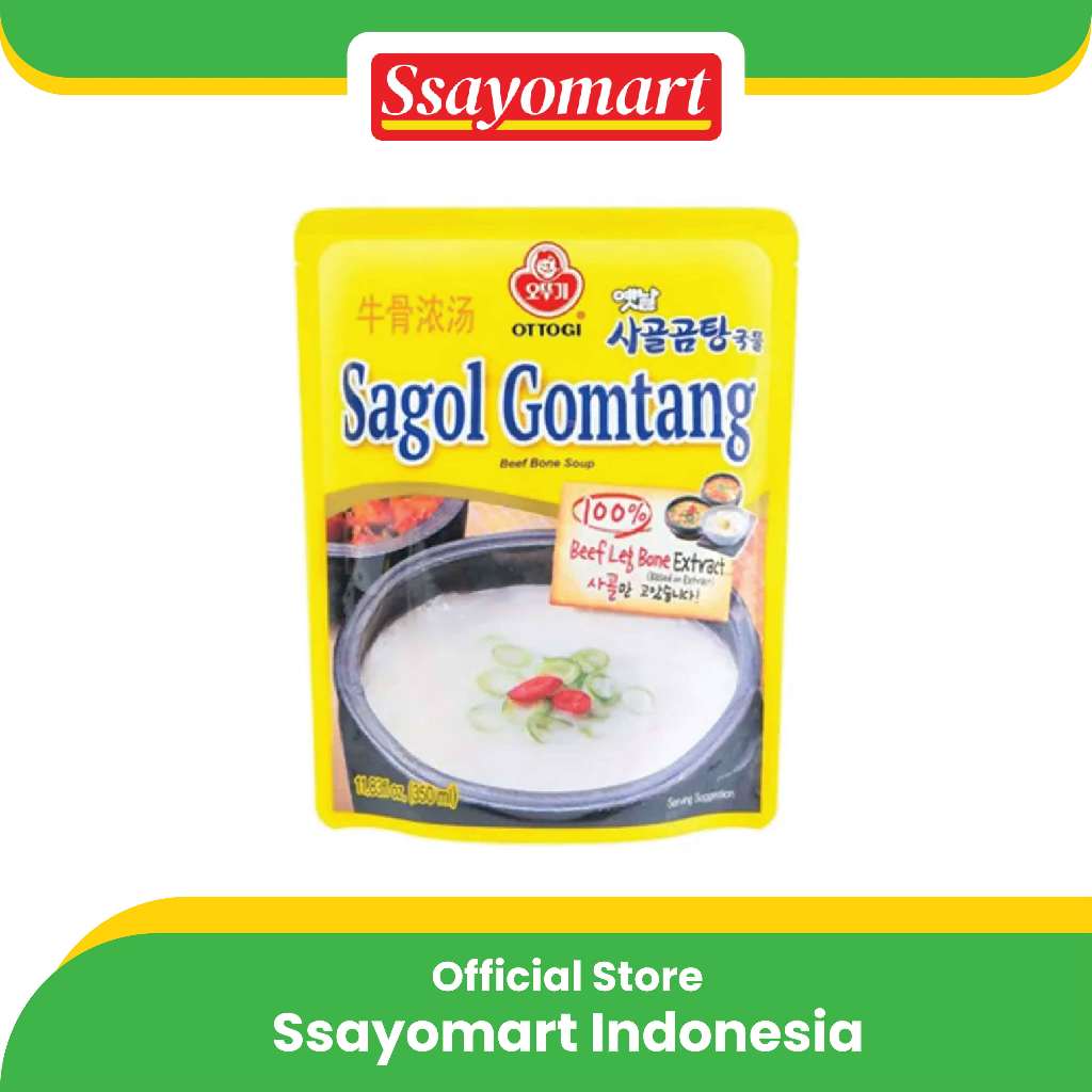 

Ottogi Sagol Gomtang Beef Bone Stock 500ml / Sup Instan Tulang Sapi - Made in Korea