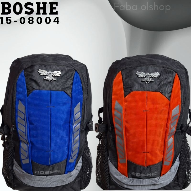 Tas Ransel Pria Backpack Tas Ransel Laptop Boshe 15-8004 #TasRanselCowok#RanselPriaHitam#Ranselcowok