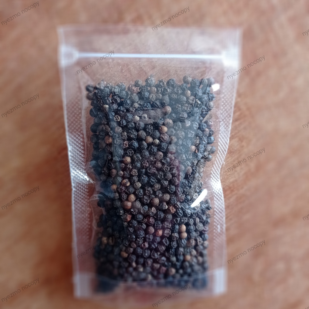 

100gr Biji Lada Hitam Utuh / Whole Black Pepper / Rempah Premium