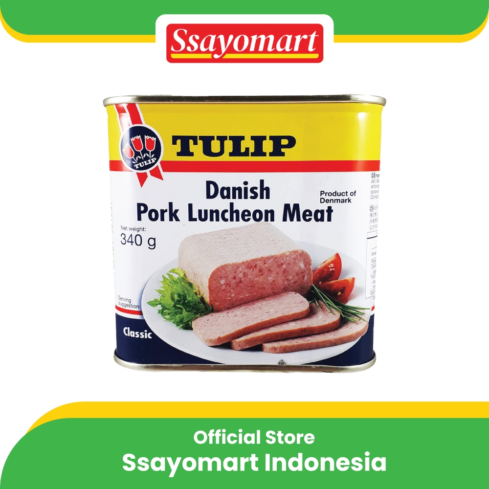 

Tulip Danish Pork Luncheon Meat (Daging Babi Matang) 340 Gr