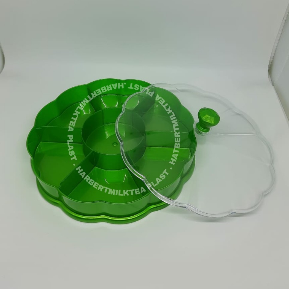 Tempat Penyimpanan Makanan Toples Sekat Lebaran Toples Candy Asvita