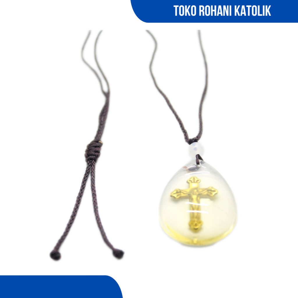 KALUNG TALI LIONTIN SALIB / KALUNG SALIB / / KALUNG SALIB KRISTEN / KALUNG ROHANI / KALUNG PRIA / KA
