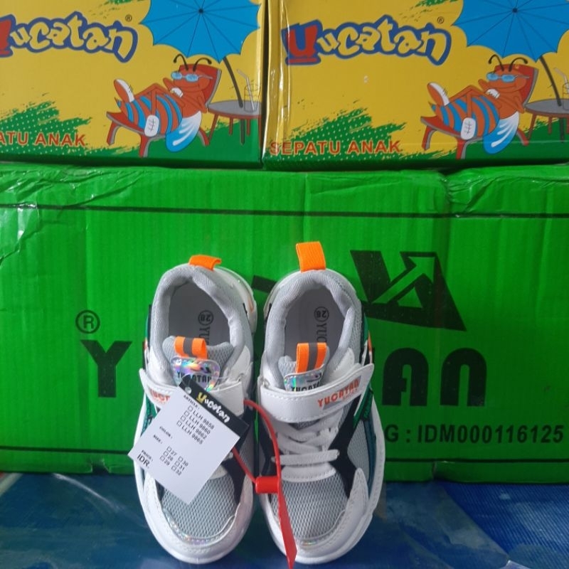 SEPATU ANAK | SEPATU ANAK YUCATAN | SEPATU ANAK-ANAK PUTIH