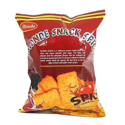 

monde snack spicy tomato 60gr - snack tomat jisoo