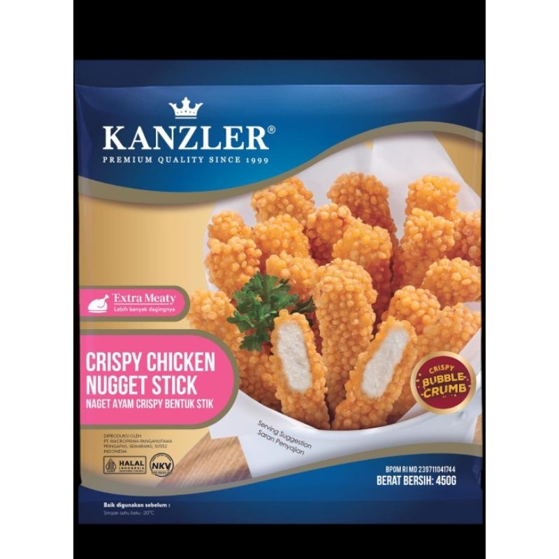 

Kanzler Crispy Chicken Nugget Stick 450g