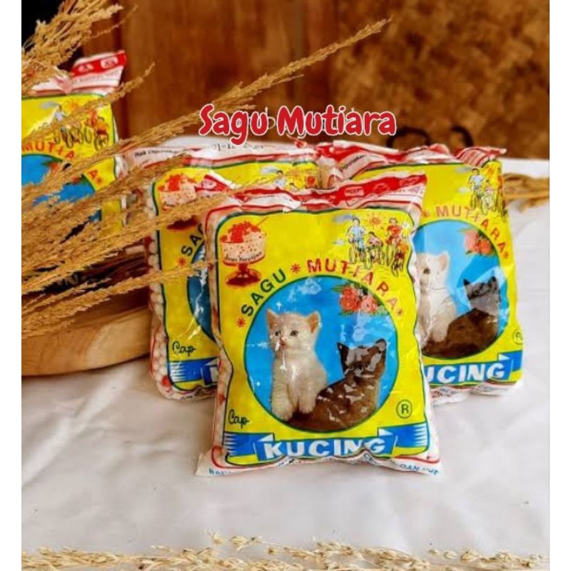 

Sagu Mutiara Cap Dua Kucing 100gr