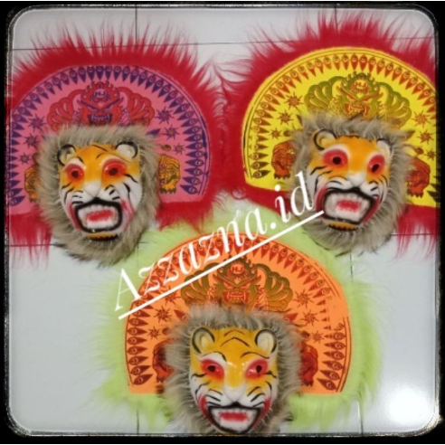 Topeng Mainan Anak Spons || Topeng Barong Demon
