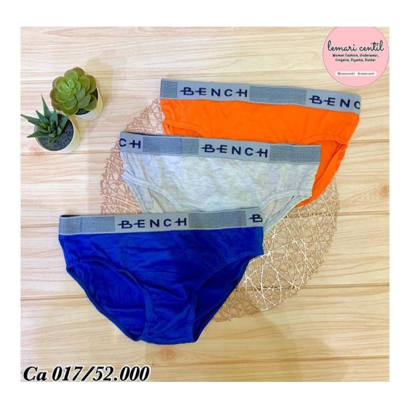 Celana Dalam Pria  Dewasa BENCH isi 3pcs