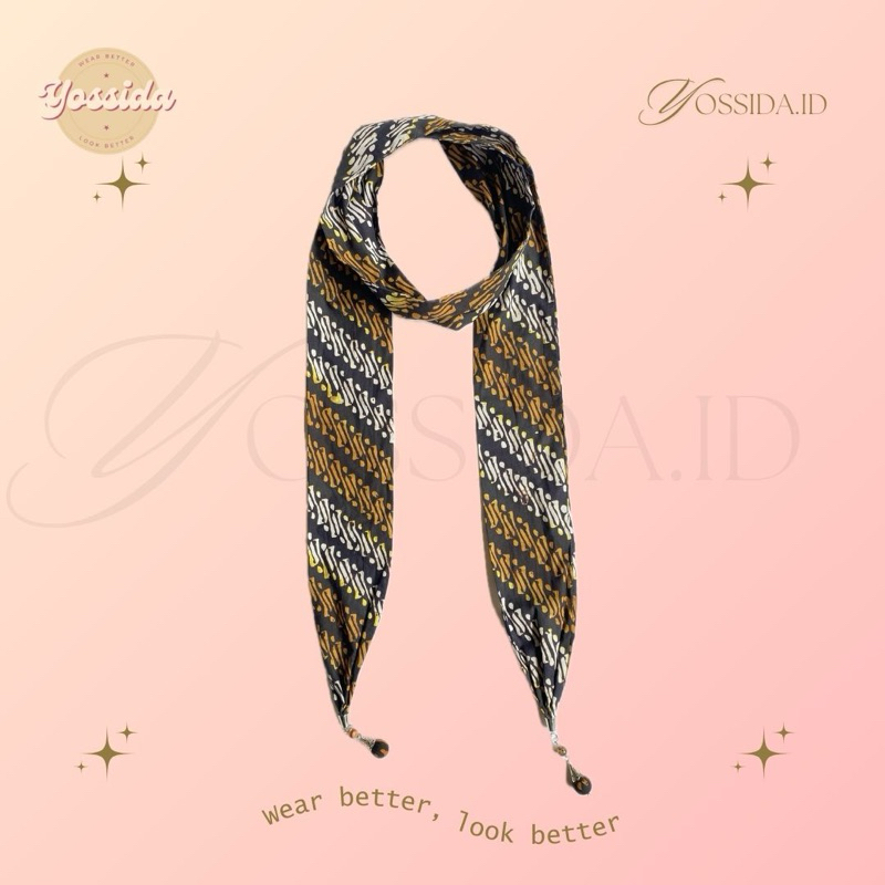 SYAL BATIK / KALUNG BATIK / AKSESORIS LEHER / SCARF BATIK