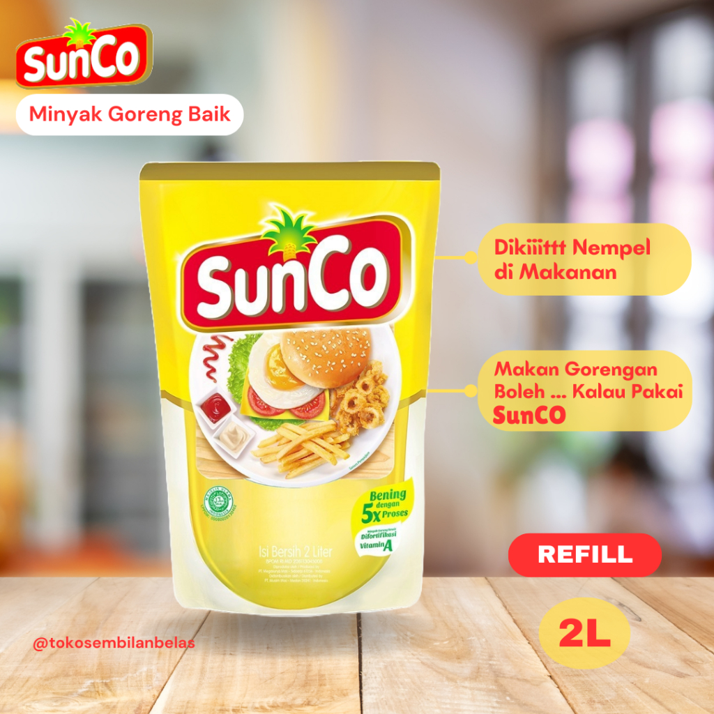 

SunCo Minyak Goreng Refill 2L