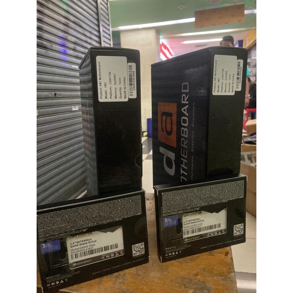 MOTHERBOARD DIGITAL ALLIANCE H81 LGA 1150 - H61 LGA 1155