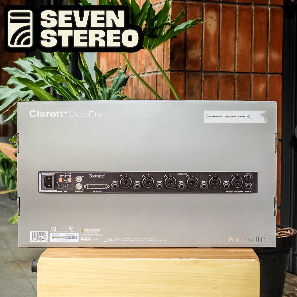 Focusrite Clarett Octopre 8 Channel Mic Pre and AD-DA Converter