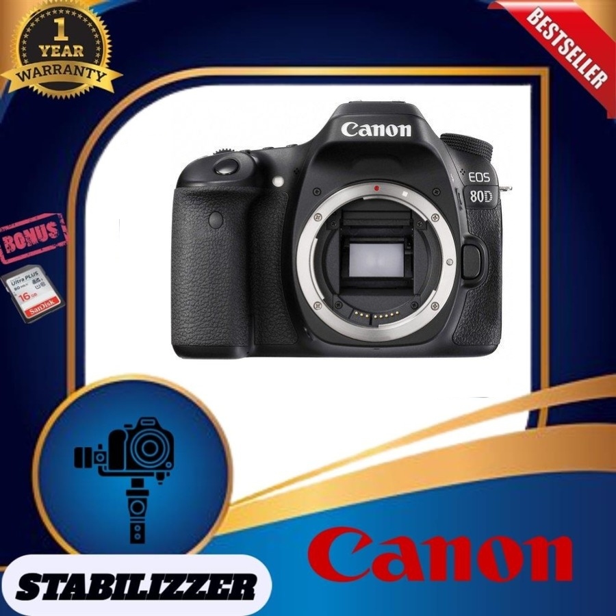 KAMERA CANON EOS 80D BODY ONLY / CANON EOS 80D BO