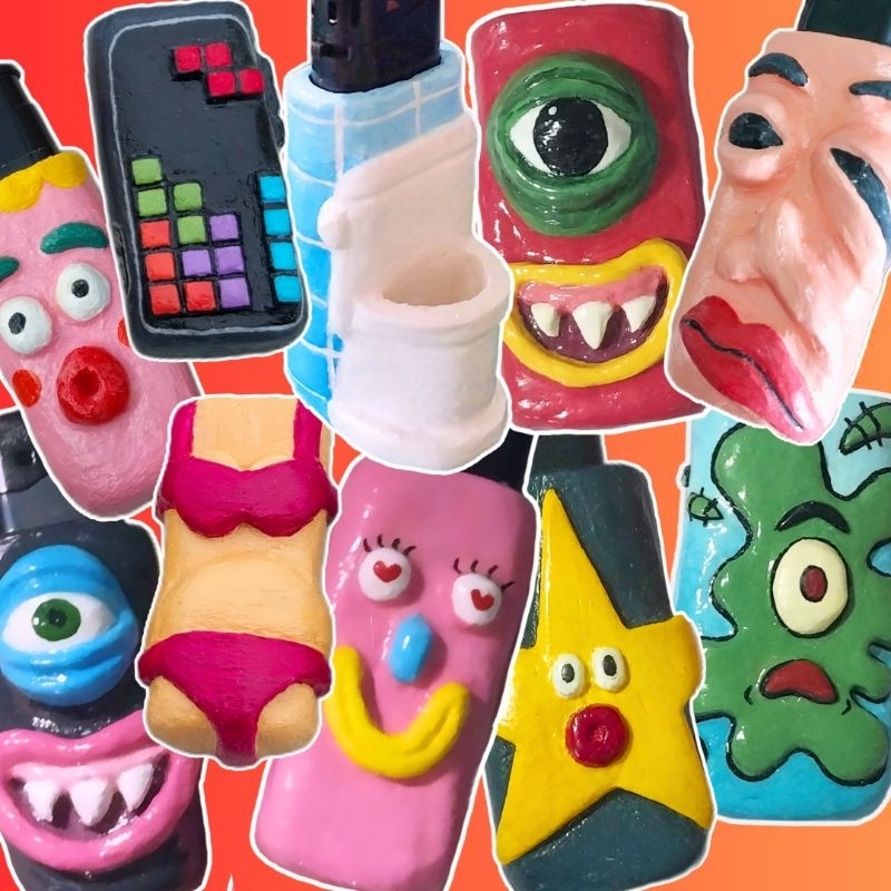 Case Lighter / Tempat Korek Unik / Cover Lighter Custom