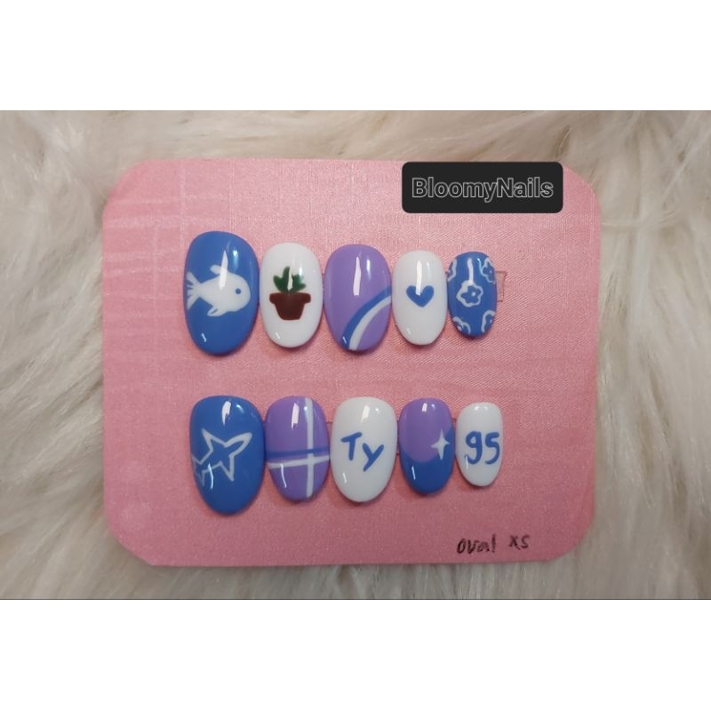 CUSTOM FAKE NAILS KPOP |TAEYONG NCT