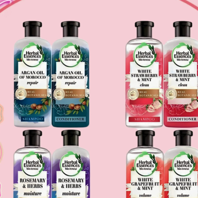 HERBAL ESSENCES 400 ML SHAMPO & CONDITIONER