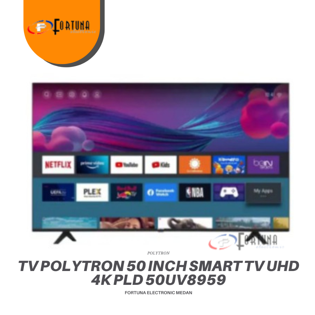 TV POLYTRON 50 INCH SMART TV UHD 4K PLD 50UV8959