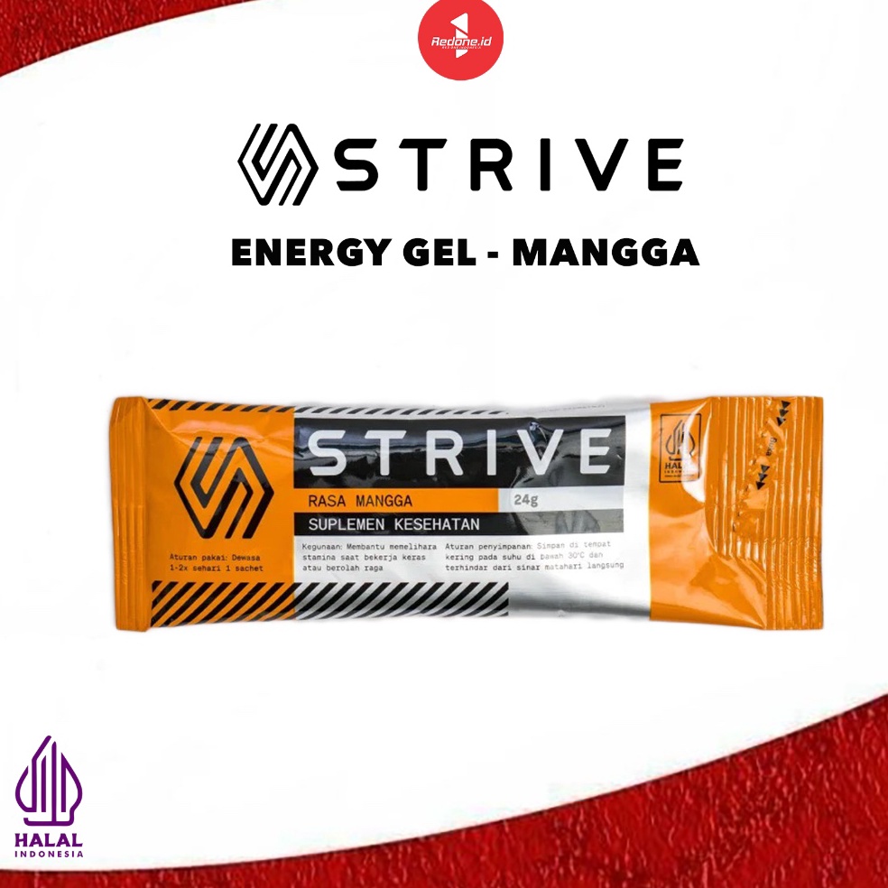 

Kejutan disini Strive Energy Gel 24g Olahraga BPOM Halal Mangga