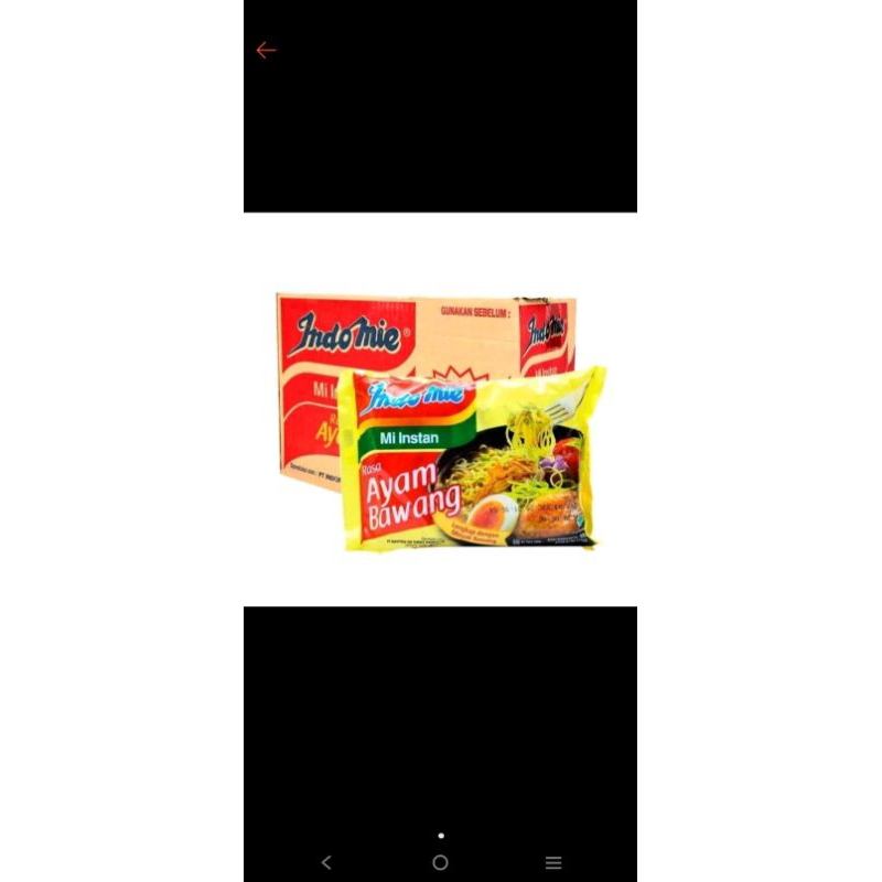 

INDOMIE AYAM BAWANG 1dus isi 40pcs